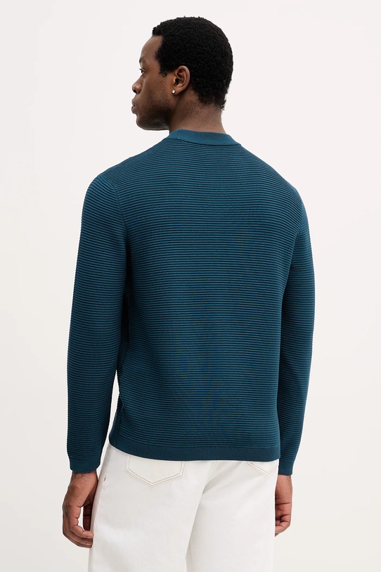 Odzież Armani Exchange sweter XM000895.AF10454 turkusowy