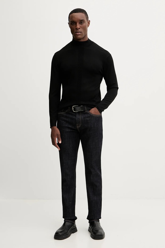 Armani Exchange sweter XM001335.AF10454 czarny AW25