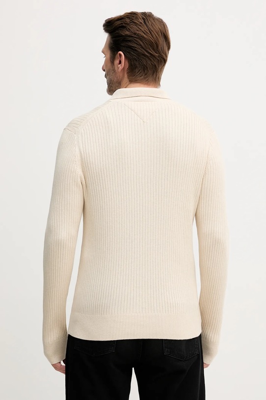 Odzież Tommy Hilfiger sweter z domieszką kaszmiru MW0MW40447 beżowy