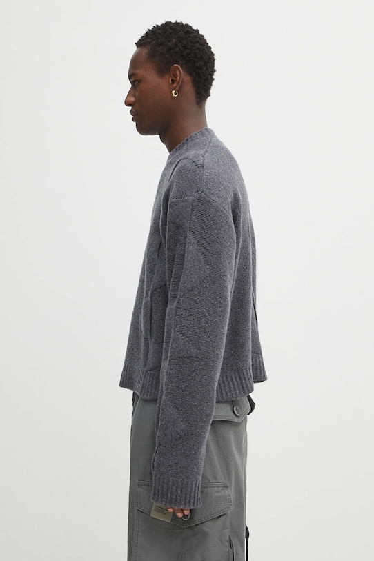 Vuneni pulover Heliot Emil PREAW25.M.07.063.DGY05. siva AW25