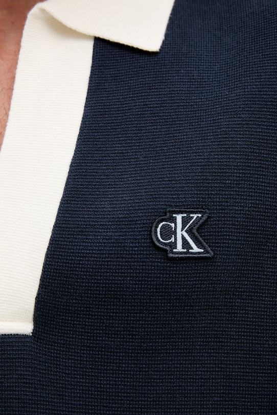 Светр Calvin Klein Jeans LV04RD303G темно-синій
