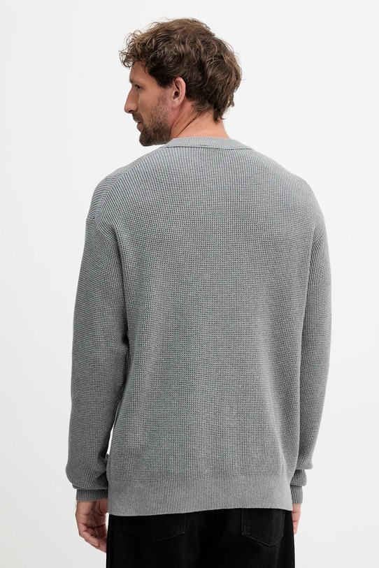 Oblečení Bavlněný svetr Calvin Klein Jeans LV04RD313G šedá