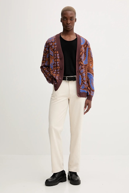 Kardigan Desigual 25WMJF12 hnědá AW25