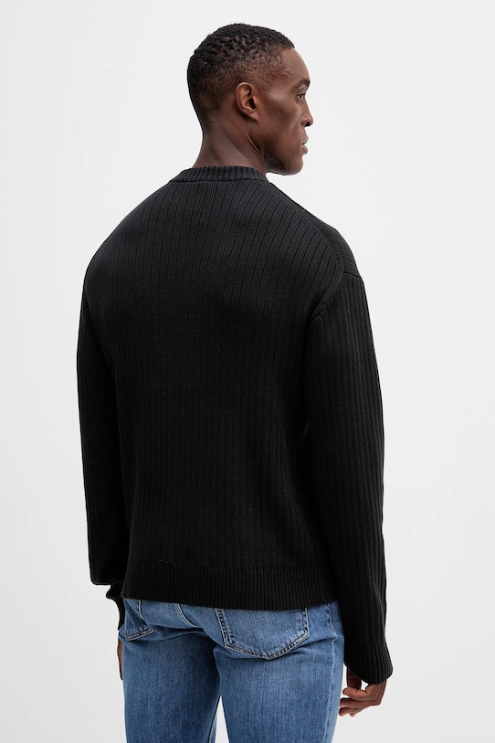 Oblečení Bavlněný svetr Calvin Klein Jeans LV04RD314G černá