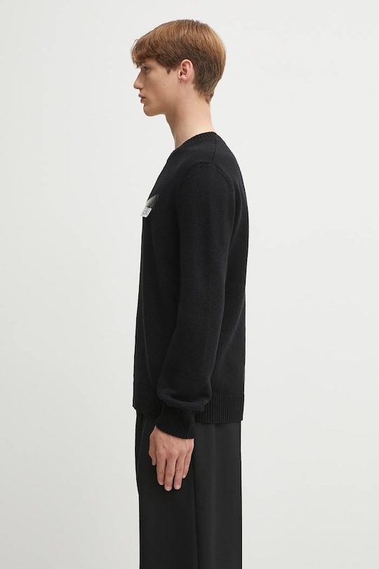 MM6 Maison Margiela maglione in lana SH2HL0030.M13168.900S nero AW25