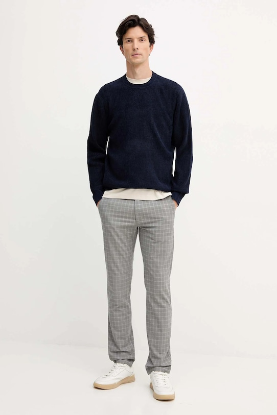 BOSS pulover 50549989 bleumarin AW25