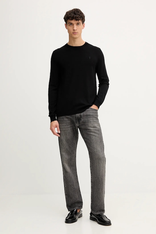 Trussardi pulover M0168000018N negru AW25
