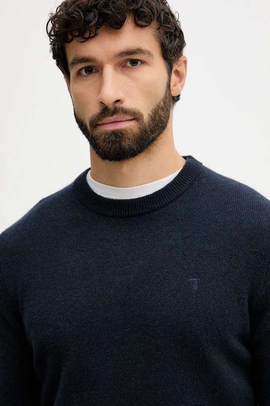 Trussardi sweter kaszmirowy granatowy M0208000022N