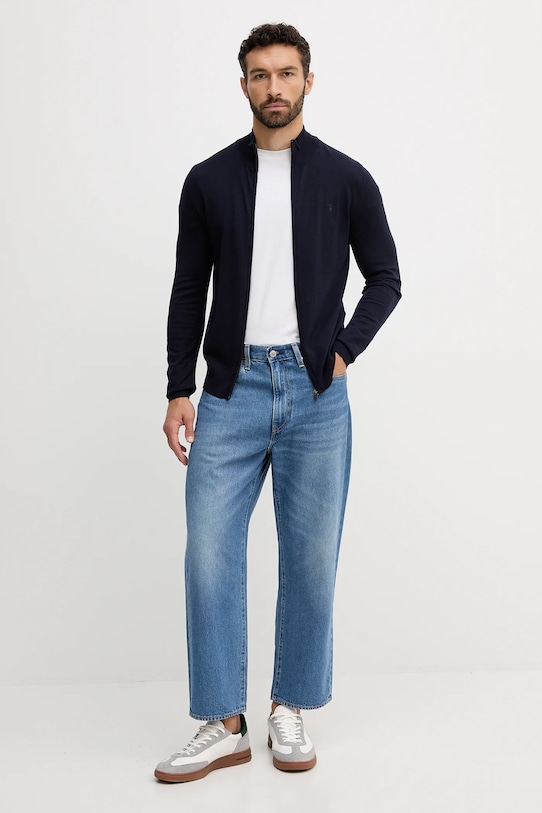 Trussardi kardigan M0188000020N granatowy AW25