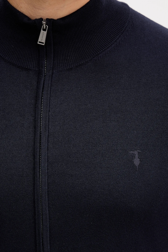 Trussardi kardigan M0188000020N granatowy