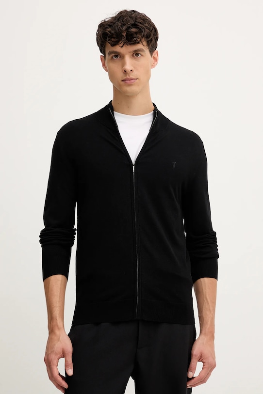 Trussardi cardigan a lupetto nero M0188000020N