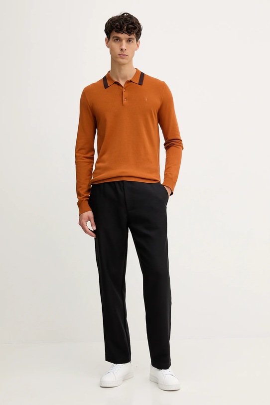Пуловер Trussardi M0198000021N оранжев AW25