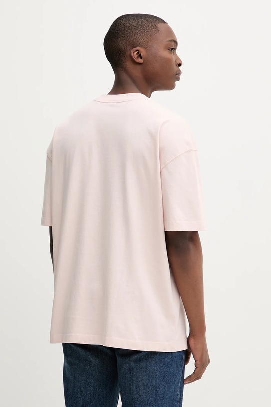 Одяг Бавовняна футболка AllSaints LOVER M041JC рожевий