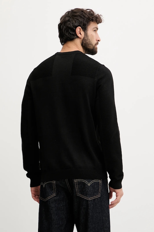 Одяг Светр із додаванням вовни BOSS Green 50547507 чорний