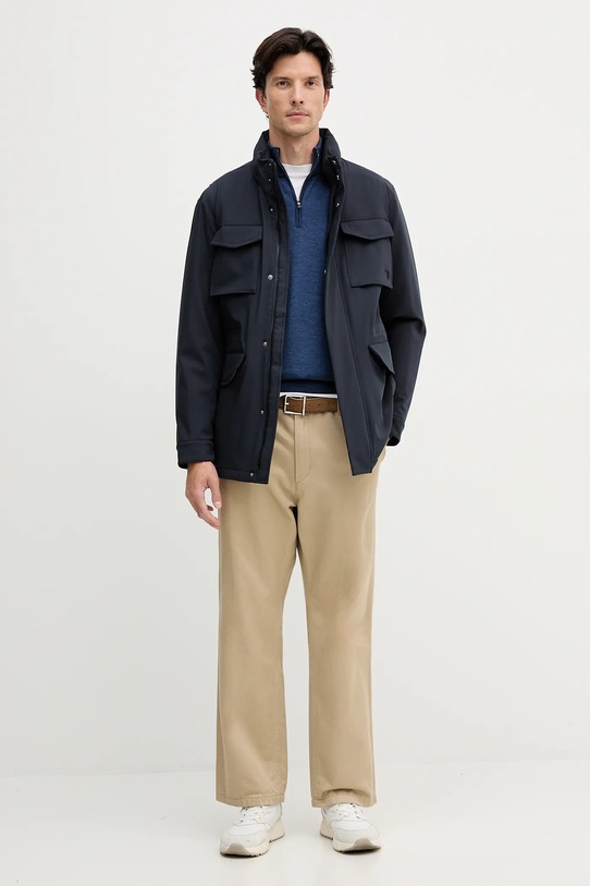 Вовняний светр Paul&Shark 15311164 блакитний AW25