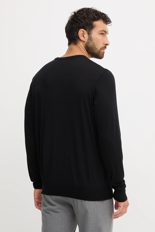 Odzież Paul&Shark sweter wełniany 99311015 czarny