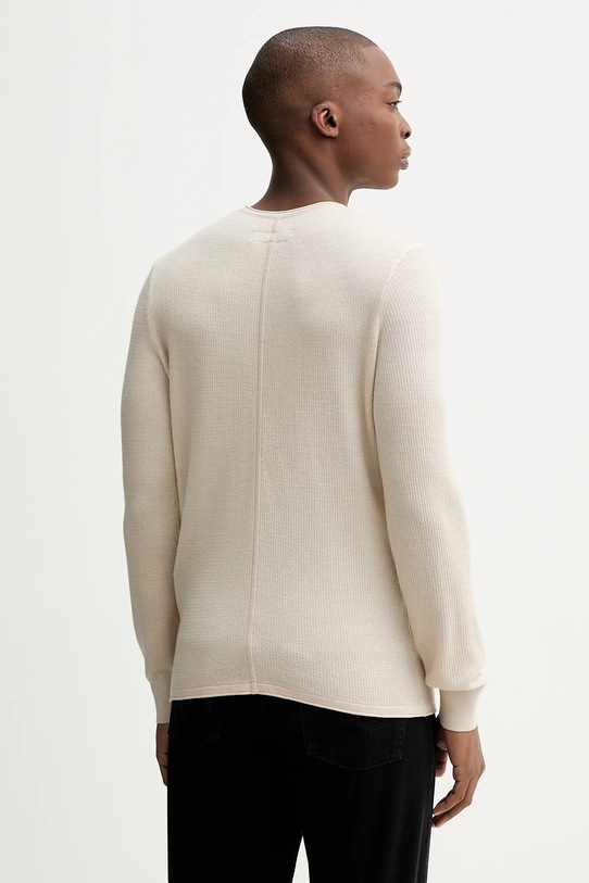 Odzież Rag & Bone sweter z dodatkiem wełny RH3225F6MWL beżowy