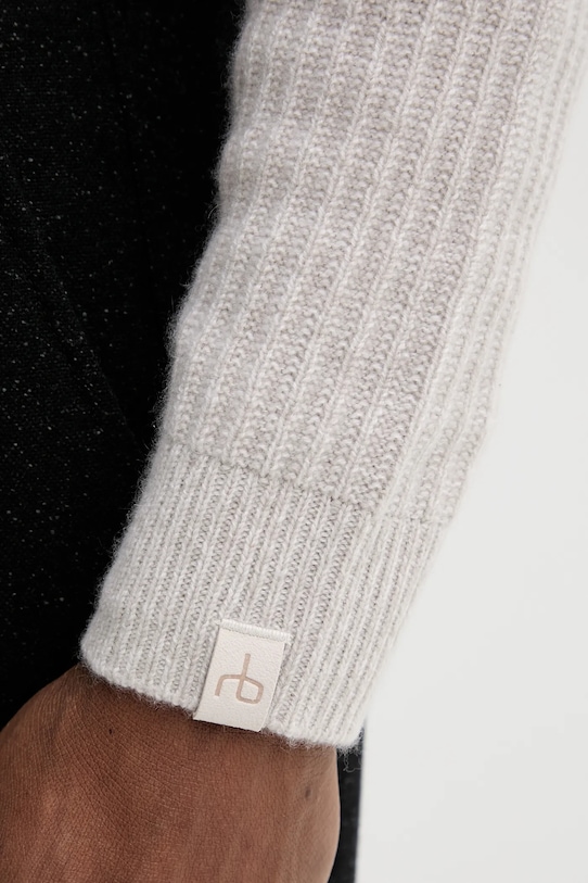 Kašmírový svetr Rag & Bone RH3825F6MCA béžová