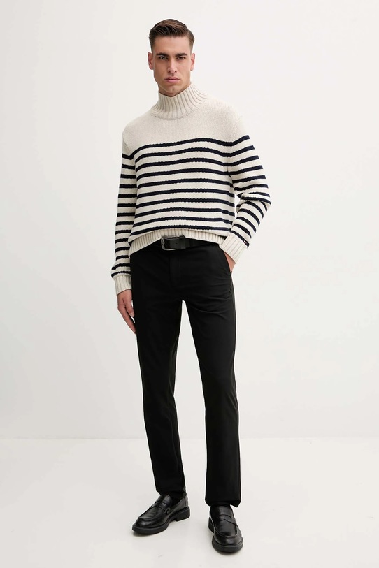 Bavlnený sveter Tommy Hilfiger MW0MW41320 béžová AW25