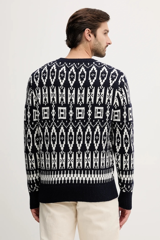 Oblečenie Sveter s prímesou vlny Tommy Hilfiger MW0MW42085 tmavomodrá