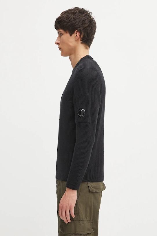 Свитер C.P. Company 19CMKN015A006608A чёрный AW25