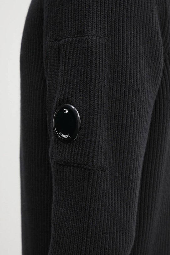C.P. Company sweter czarny 19CMKN015A006608A
