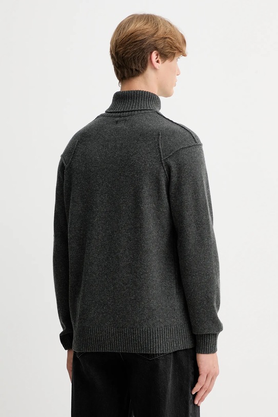 Odzież C.P. Company sweter z wełną 19CMKN166A110149A szary