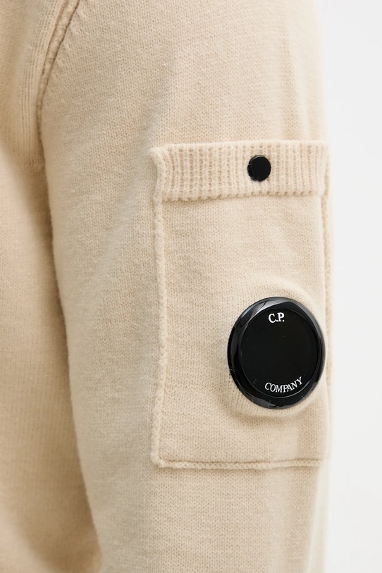 C.P. Company sweter 19CMKN238A110432A beżowy