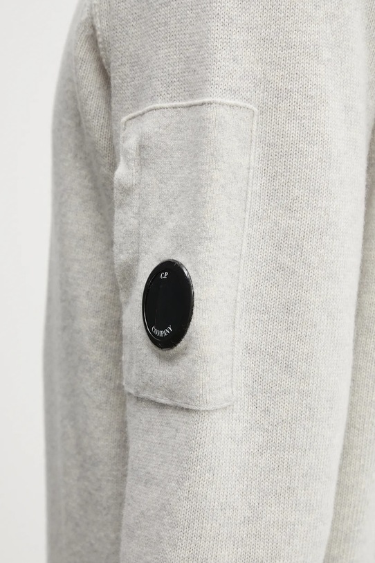 C.P. Company sweter z wełną beżowy 19CMKN707A110149A