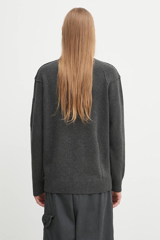 Odzież C.P. Company sweter z wełną 19CMKN707A110149A szary