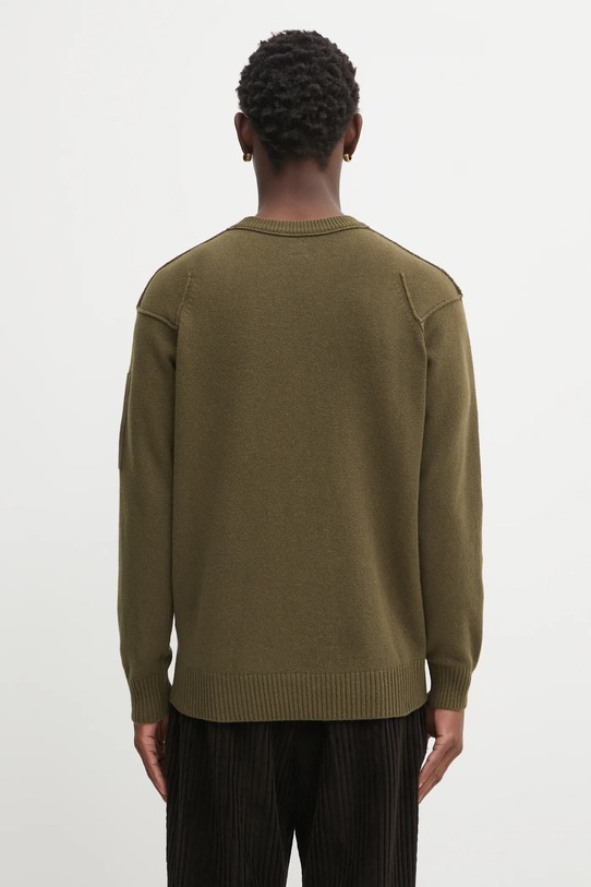 Одежда Свитер с добавлением шерсти C.P. Company RFCMKN707A110149A зелёный