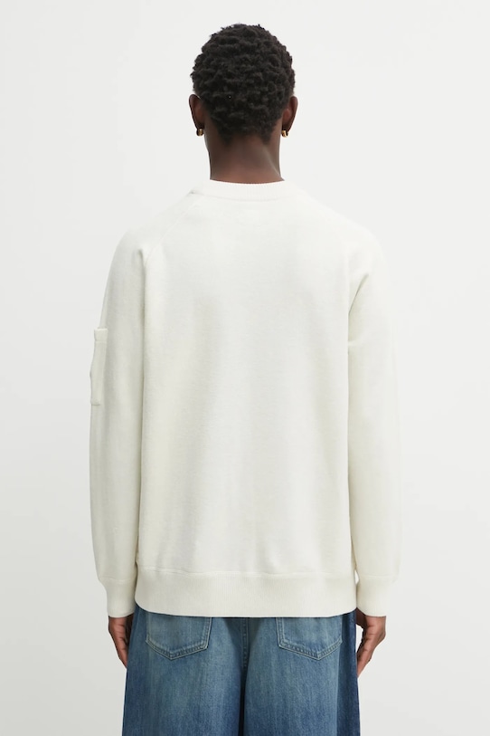 Одежда Свитер с добавлением шерсти C.P. Company 19CMKN198A110468A бежевый