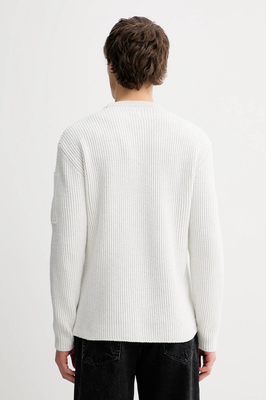 Oblečení Svetr s příměsí vlny C.P. Company 19CMKN307A006170A béžová