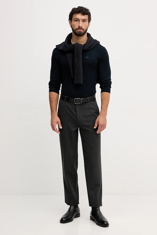 Lindbergh sweter 30.800144 granatowy AW25