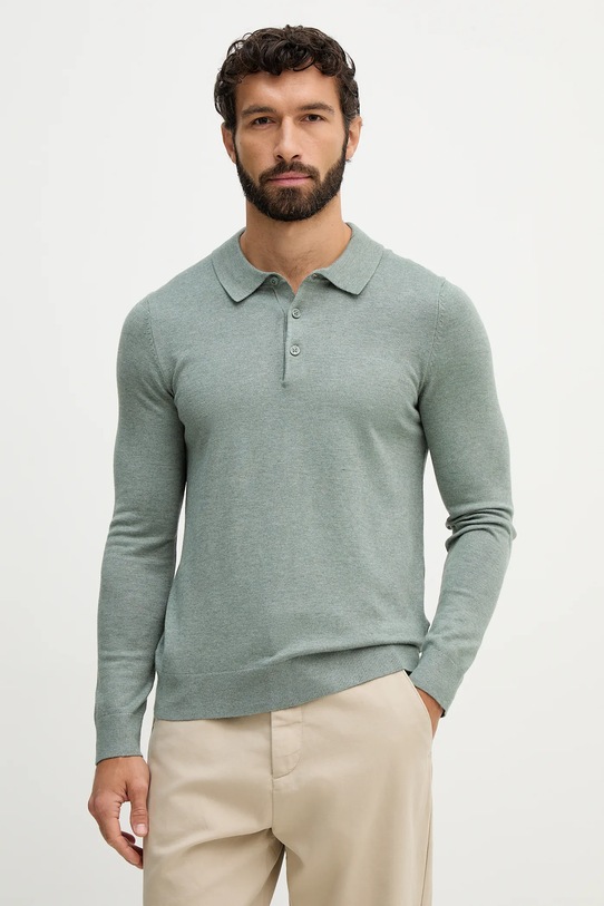 Lindbergh sweter zielony 30.800144