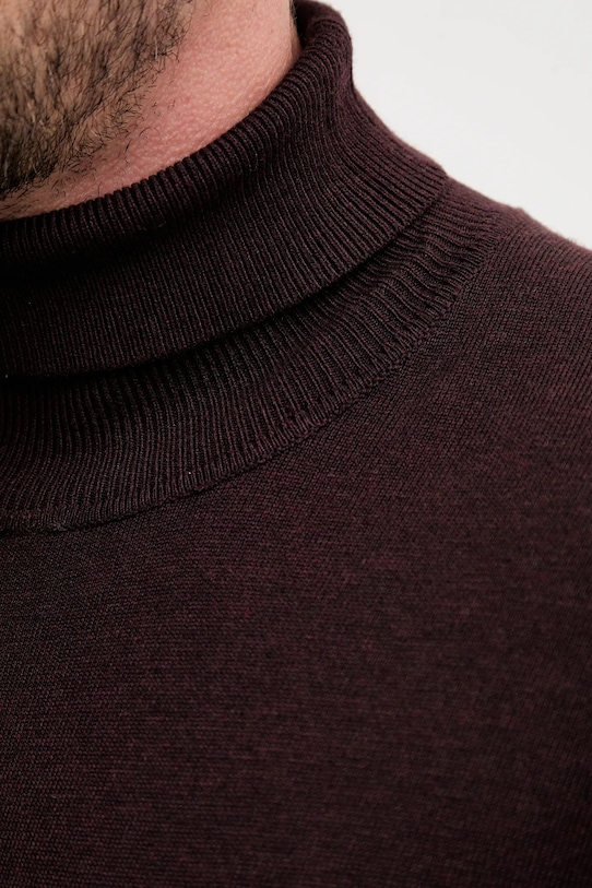 Lindbergh sweter 30.80094 brązowy