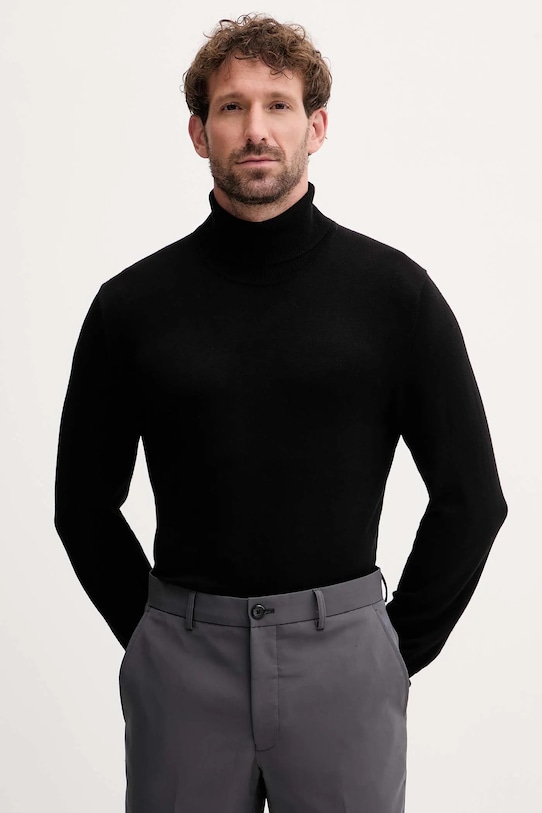 Lindbergh sweter pozostałe czarny 30.80094