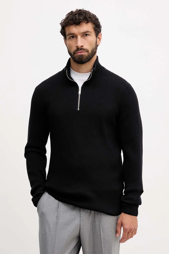 Lindbergh sweter pozostałe czarny 30.804030