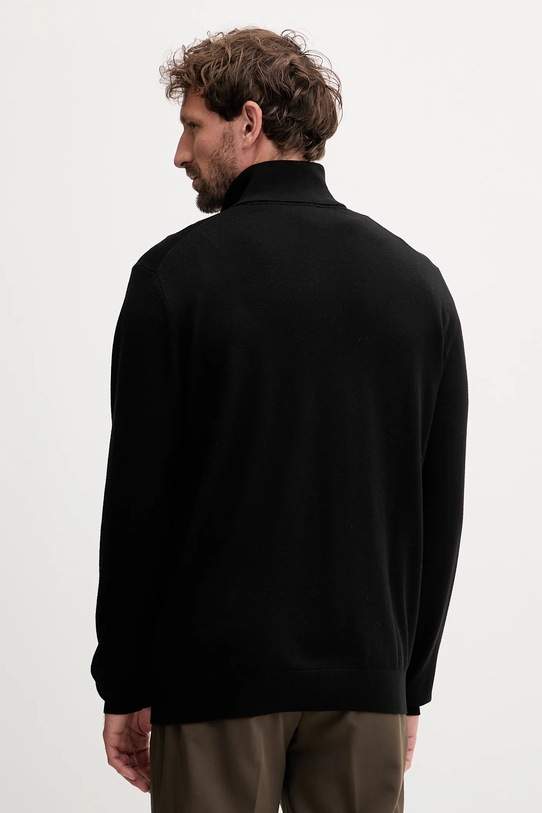 Odzież Lindbergh sweter wełniany 30.842126 czarny