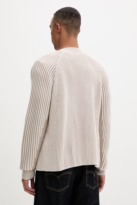 Одежда Filling Pieces кардиган мужской с добавлением шерсти Knit Cardigan 422573500127 бежевый