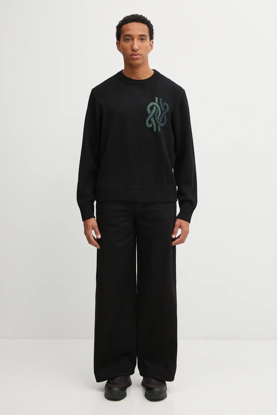 Filling Pieces sweter z dodatkiem wełny Knit Sweater Knot 422575500265