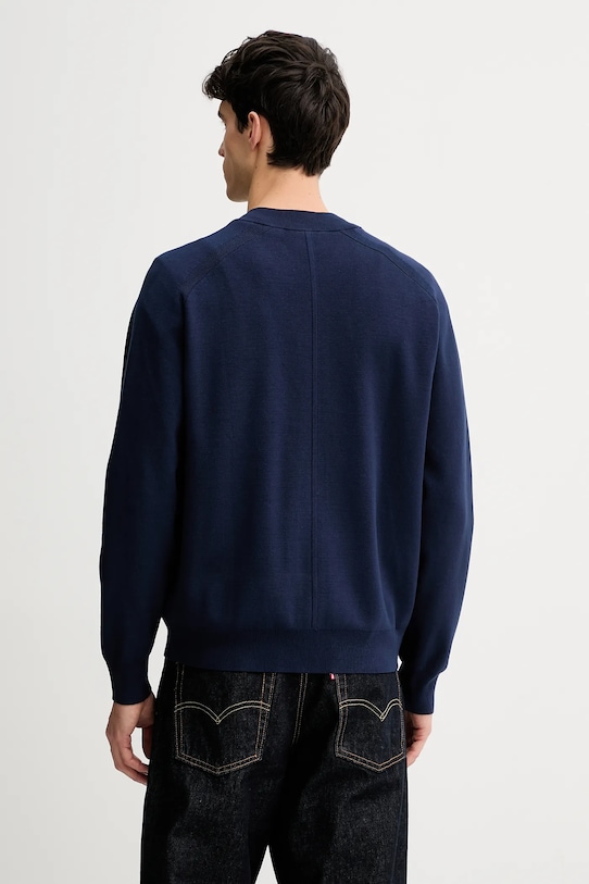 Odzież Calvin Klein kardigan LV040EM324 granatowy