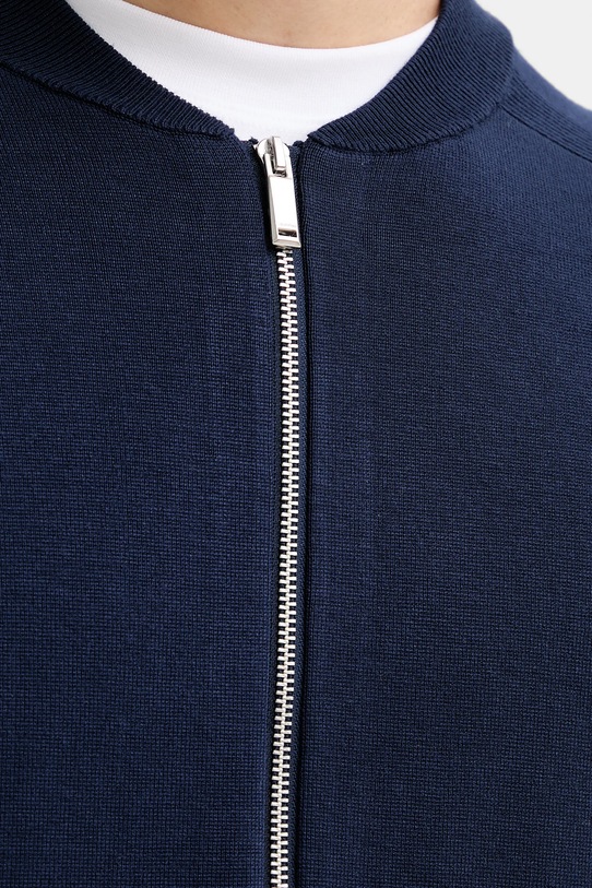 Calvin Klein kardigan LV040EM324 granatowy