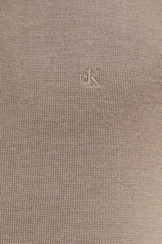 Vlněný svetr Calvin Klein LV04LB305G béžová