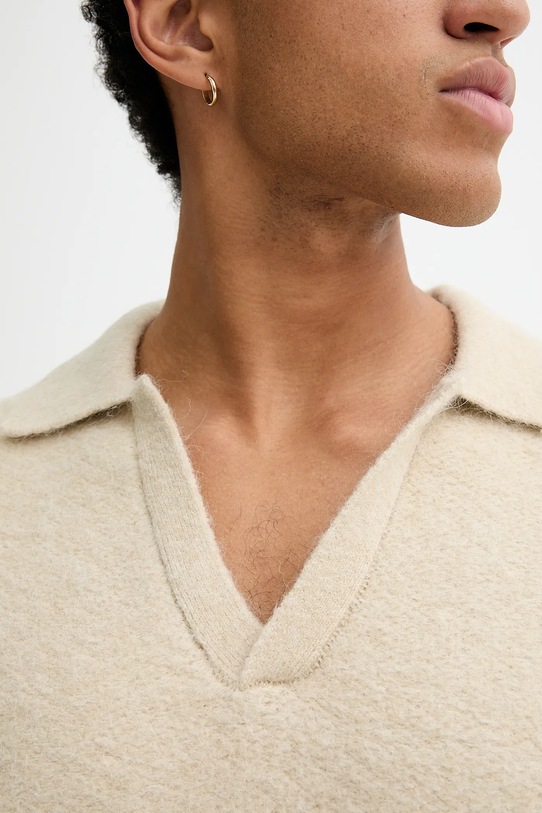 Calvin Klein sweter z dodatkiem wełny LV04LD307G