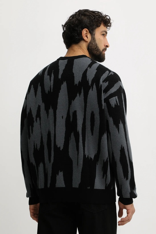 Odzież Calvin Klein Jeans sweter LV04RD310G czarny