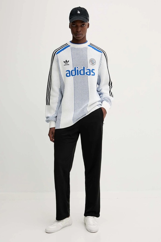 adidas Originals sweter ADC KQ5085 biały AW25