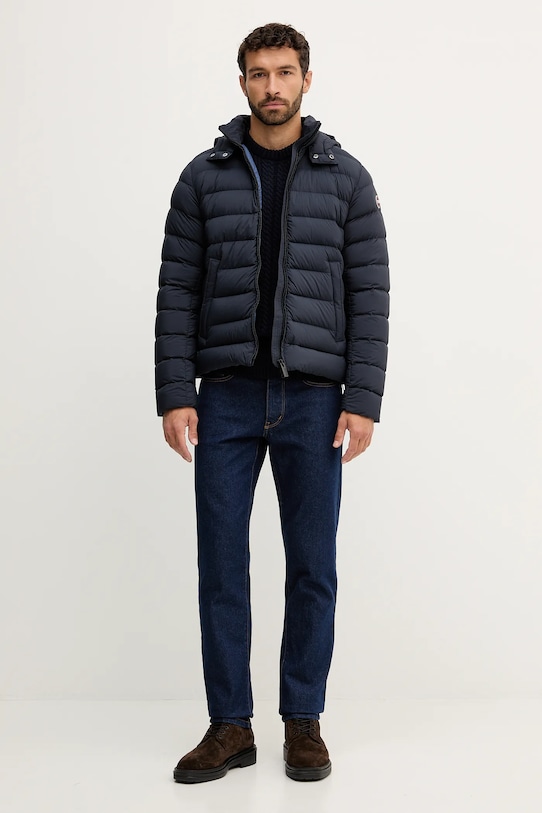 Vlnený sveter Barbour MKN1679 tmavomodrá AW25