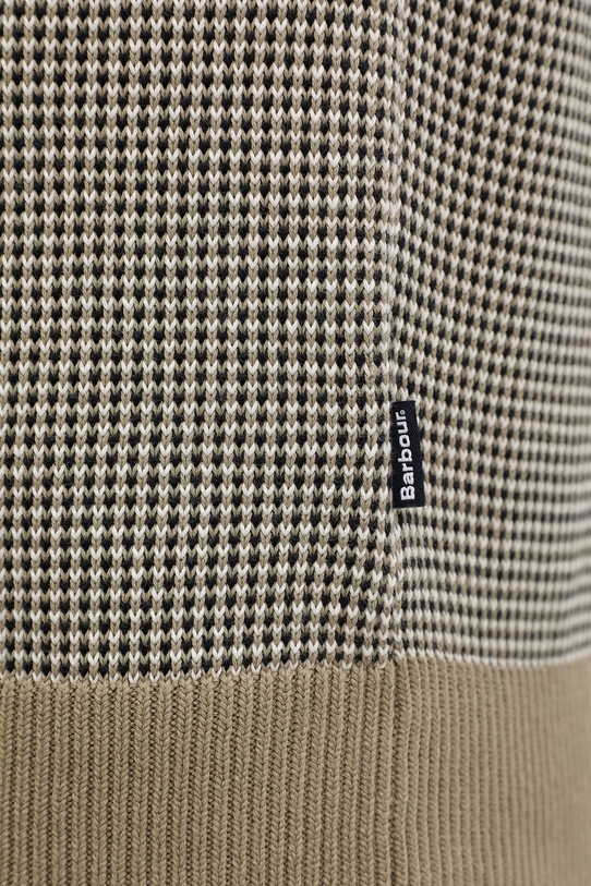 Bavlněný svetr Barbour WELLS MKN1665 béžová