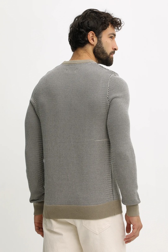 Odzież Barbour sweter bawełniany WELLS MKN1665 czarny